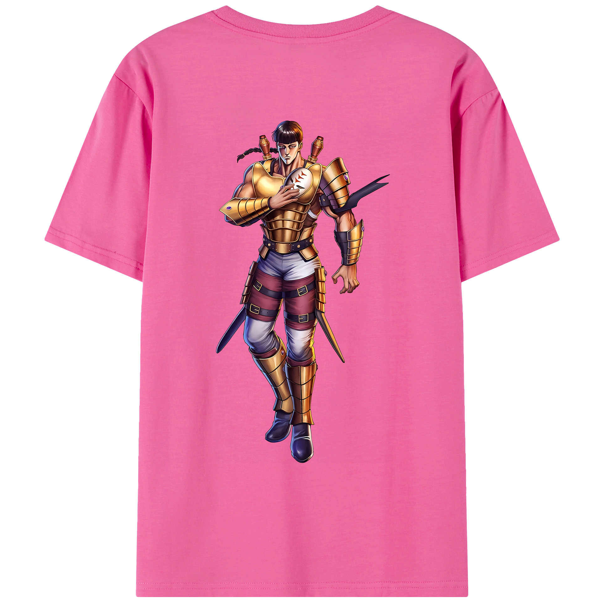 （画像用） 北斗の拳 Fist of the North Star レディース半袖Tシャツ(バックプリント)